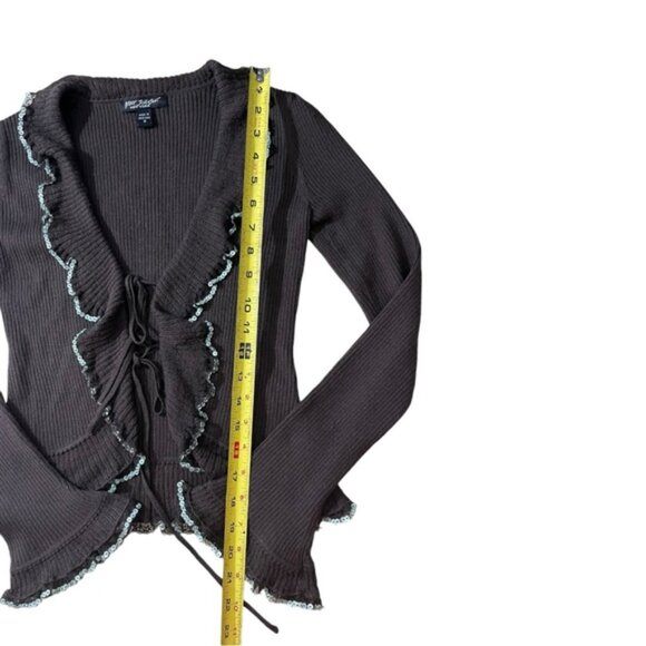 Betsey Johnson Y2K Mini Skirt Cardigan Set - Picture 8 of 10